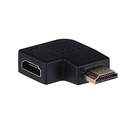 AKYGA AK-AD-45 Winkelstecker HDMI Adapter 90 Grad Buchse vergoldet 1.4a von AKYGA