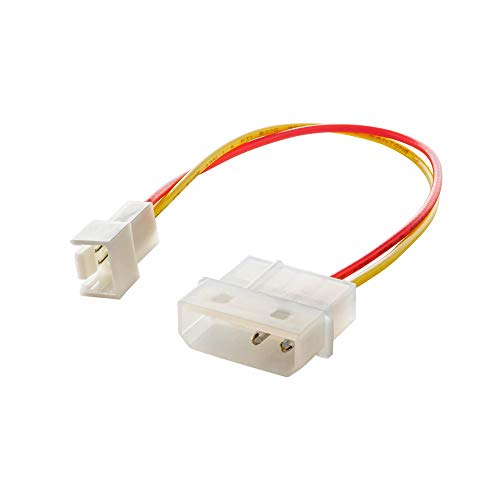 AKYGA AK-CA-36 Molex Stecker auf 3 pin 5V Stecker Adapter Stromkabel 15cm von AKYGA