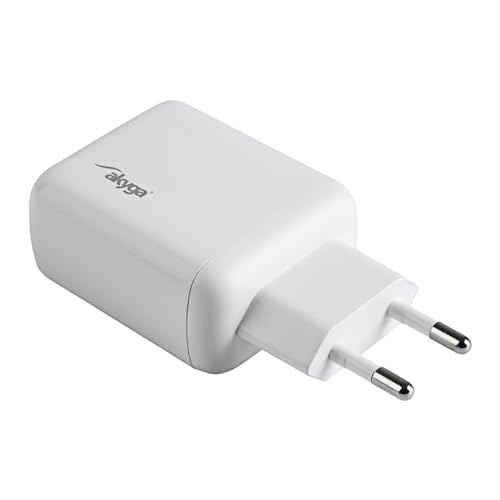 AKYGA AK-CH-19 USB-Ladegerät Innenbereich Ausgangsstrom (max.) 3 A 2 x USB-C® von AKYGA