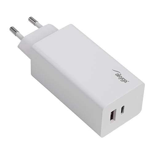 AKYGA AK-CH-20 USB-Ladegerät Innenbereich Ausgangsstrom (max.) 5 A 2 x USB-A, USB-C® PD GaN 100W von AKYGA
