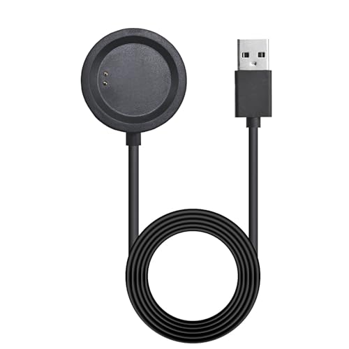 AKYGA AK-SW-53 USB Ladekabel Kompatibel mit OnePlus Watch 1m schwarz Ladegerät von AKYGA