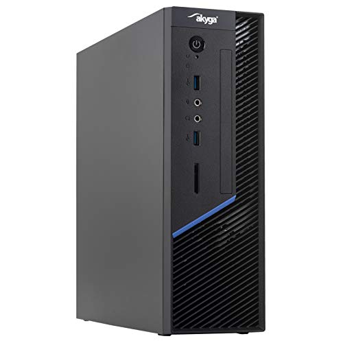 AKYGA SFF Gehäuse AK-202-01BK für Nettop-Computer/Multimedia-Zentrum/USB 3.0 / SD/DVD Slim/Keningston/ohne PSU von AKYGA