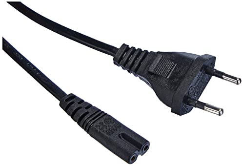 Akyga AK-RD-02A Netzkabel für Laptop 2 Pin Polig IEC C7 / CEE 7/16 Europlug 3.0m von AKYGA