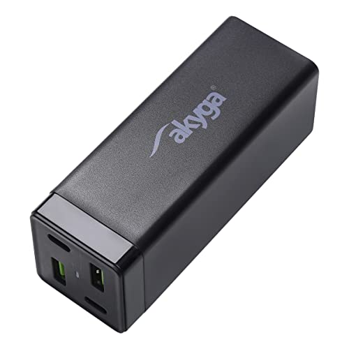 Akyga USB Power Adapter Charge Brick AK-CH-17 65W 2X USB-A + 2X USB-C QC4+ PD 5-20V / 1.5-3.25A von AKYGA