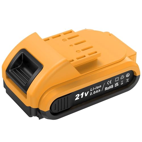 AKZWOXRO 2.0AH Akku, für 21V Akkuschrauber, Gelb AKZWOXRO 2.0AH Akku, für 21V Akkuschrauber, Gelb von AKZWOXRO