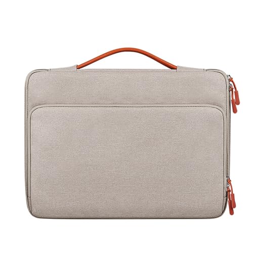 AKbik 13,3 14,1 15,4 16 Zoll Laptoptasche Schutzhülle Laptop Sleeve Case Laptophülle Notebook Hülle Tasche (Color : Khaki, Size : 13.3 inch) von AKbik