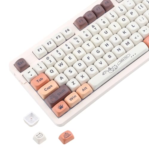 AKepopery PBT-Tastenkappen-Set, 5-seitige Sublimation, 134 Tasten, MOA-Profil-Tastenkappen für 60 %, 65 %, 70 %, 75 %, 100 % Cherry Gateron MX-Schalter, mechanische Tastaturen AKepopery PBT-Tastenkappen-Set, 5-seitige Sublimation, 134 Tasten, MOA-Profil-Tastenkappen für 60 %, 65 %, 70 %, 75 %, 100 % Cherry Gateron MX-Schalter, mechanische Tastaturen von AKepopery