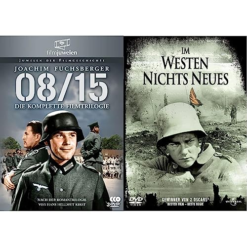08/15 - Die komplette Filmtrilogie [3 DVDs] & Im Westen nichts Neues von AL!VE AG