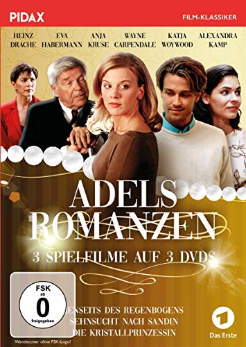 Adelsromanzen / Die komplette 3-teilige starbesetzte Filmreihe: JENSEITS DES REGENBOGENS + SEHNSUCHT NACH SANDIN + DIE KRISTALLPRINZESSIN (Pidax Film-Klassiker) [3 DVDs] von AL!VE AG