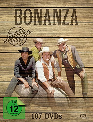Bonanza - Komplettbox, Staffeln 1-14 (107 Discs) von AL!VE AG
