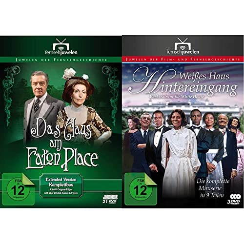 Das Haus am Eaton Place - Extended Version Komplettbox (Alle 68 Folgen) [21 DVDs] & Weißes Haus, Hintereingang / Backstairs at the White House - Alle 9 Teile (Fernsehjuwelen) [3 DVDs] von AL!VE AG