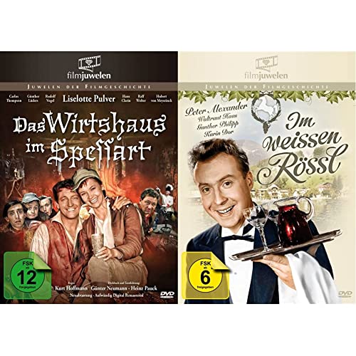 Das Wirtshaus im Spessart (Filmjuwelen) [DVD] & Im weißen Rössl (Peter Alexander) - Filmjuwelen von AL!VE AG