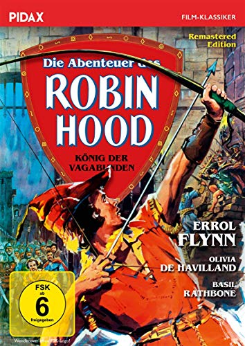 Die Abenteuer des Robin Hood - König der Vagabunden / Preisgekrönter Abenteuerfilm mit Starbesetzung (Pidax Film-Klassiker) von AL!VE AG