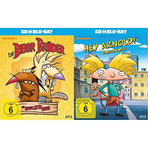 Die Biber Brüder - Die komplette Serie (SD on Blu-ray) & Hey Arnold! - Die komplette Serie (SD on Blu-ray) von AL!VE AG