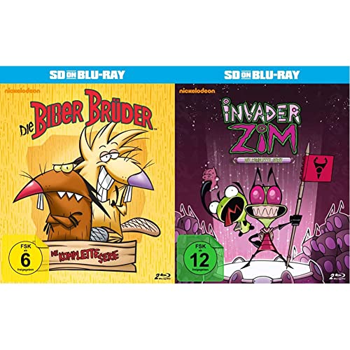 Die Biber Brüder - Die komplette Serie (SD on Blu-ray) & Invader ZIM - Die komplette Serie (SD on Blu-ray) von AL!VE AG