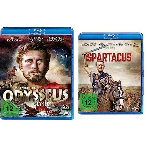 Die Fahrten des Odysseus (Ulysses) [Blu-ray im Schuber inkl. Bonus-DVD] & Spartacus - 55th Anniversary [Blu-ray] von AL!VE AG