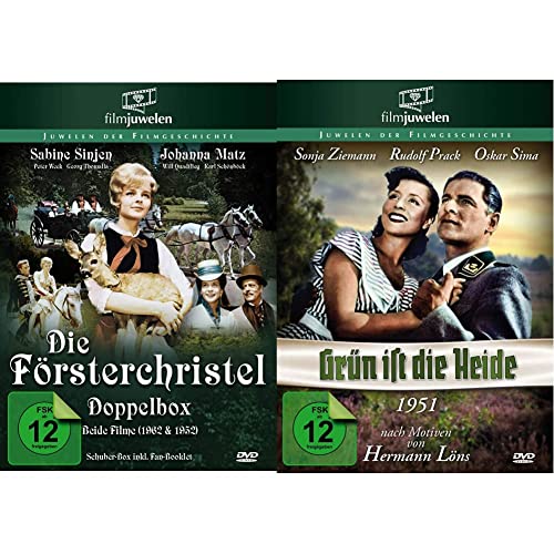 Die Försterchristel Doppelbox - Beide Filme (1962 & 1952) - Filmjuwelen [2 DVDs] & Grün ist die Heide (Filmjuwelen) von AL!VE AG
