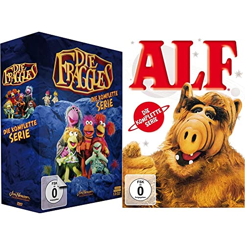 Die Fraggles - Die komplette Serie [13 DVDs] & Alf - Die komplette Serie [16 DVDs] von AL!VE AG
