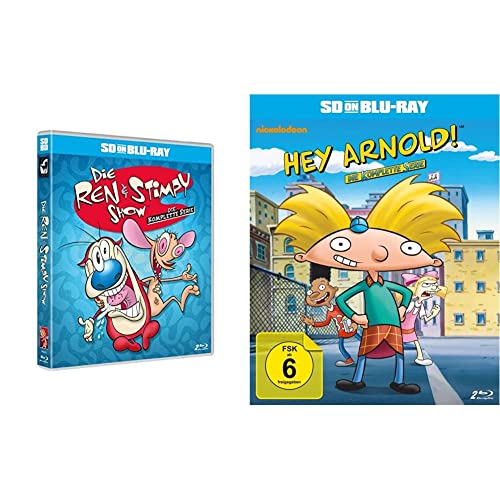 Die Ren & Stimpy Show - Die komplette Serie (SD on Blu-ray) & Hey Arnold! - Die komplette Serie (SD on Blu-ray) von AL!VE AG