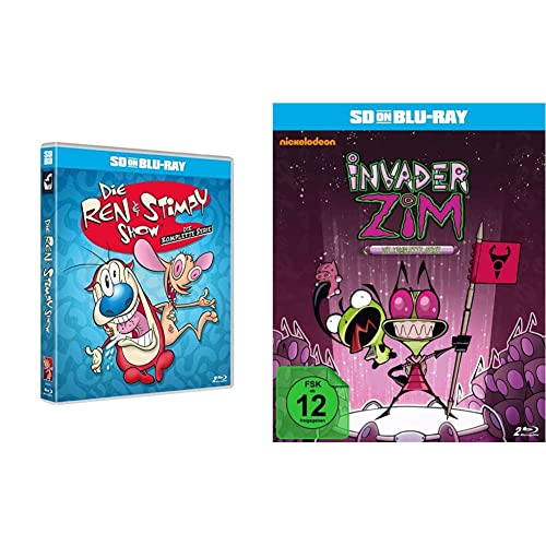 Die Ren & Stimpy Show - Die komplette Serie (SD on Blu-ray) & Invader ZIM - Die komplette Serie (SD on Blu-ray) von AL!VE AG