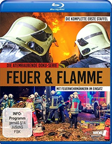 Feuer und Flamme - Mit Feuerwehrmännern im Einsatz - Staffel 1 (Blu-ray) von AL!VE AG