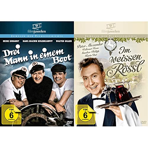 Heinz Erhardt: Drei Mann in einem Boot (Filmjuwelen) & Im weißen Rössl (Peter Alexander) - Filmjuwelen von AL!VE AG