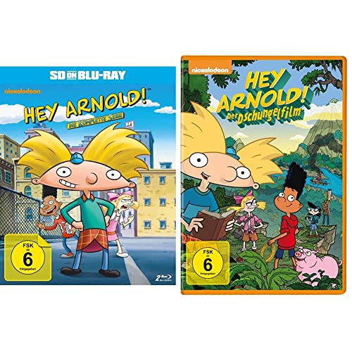 Hey Arnold! - Die komplette Serie (SD on Blu-ray) & Hey Arnold! Der Dschungelfilm (DVD) von AL!VE AG