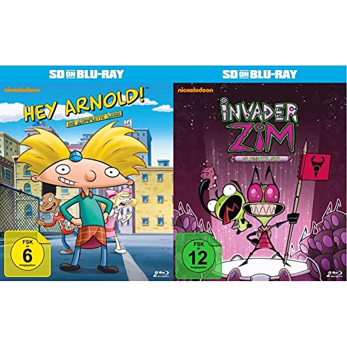 Hey Arnold! - Die komplette Serie (SD on Blu-ray) & Invader ZIM - Die komplette Serie (SD on Blu-ray) von AL!VE AG