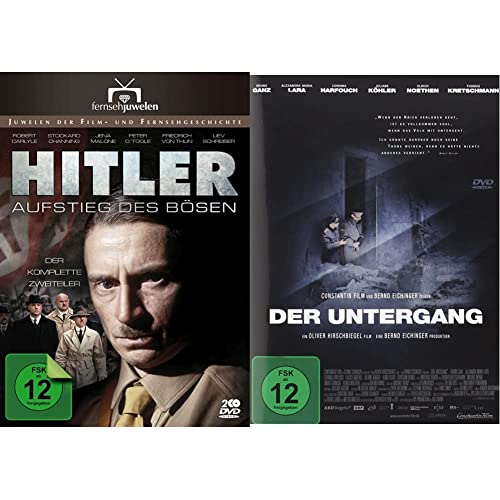 Hitler - Aufstieg des Bösen, Der komplette Zweiteiler [2 DVDs] & Der Untergang (Einzel-DVD) von AL!VE AG