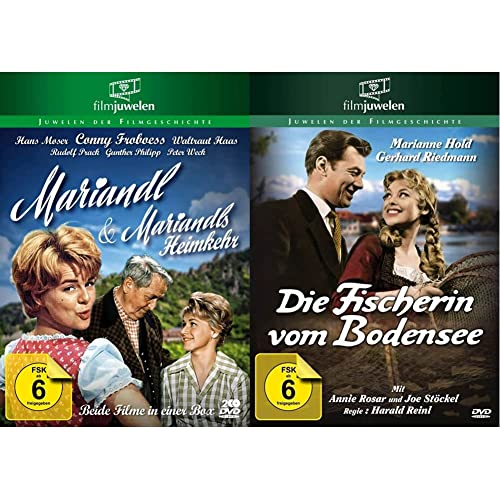 Mariandl und Mariandls Heimkehr - Doppelbox (Filmjuwelen) [2 DVDs] & Die Fischerin vom Bodensee (Filmjuwelen) von AL!VE AG