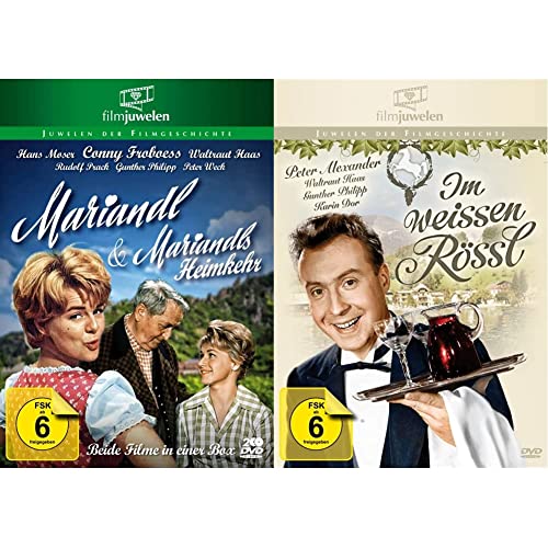 Mariandl und Mariandls Heimkehr - Doppelbox (Filmjuwelen) [2 DVDs] & Im weißen Rössl (Peter Alexander) - Filmjuwelen von AL!VE AG