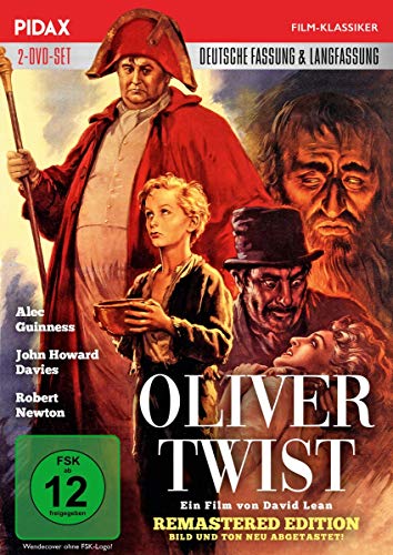 Oliver Twist - Remastered Edition / David Leans aufwändiges Meisterwerk mit neu abgetastetem Bild und Ton in der deutschen und in der Langfassung (Pidax Film-Klassiker) [2 DVDs] von Alive