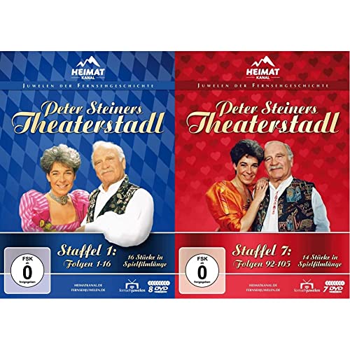 Peter Steiners Theaterstadl - Staffel 1: Folgen 1-16 (Fernsehjuwelen) [8 DVDs] & Peter Steiners Theaterstadl - Staffel 7: Folgen 92-105 von AL!VE