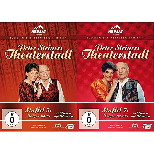 Peter Steiners Theaterstadl - Staffel 5: Folgen 64-75 (6 DVDs) & Peter Steiners Theaterstadl - Staffel 7: Folgen 92-105 [7 DVDs] von AL!VE AG