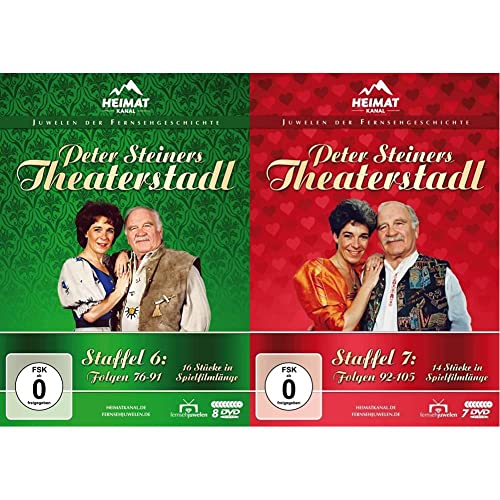 Peter Steiners Theaterstadl - Staffel 6: Folgen 76-91 [8 DVDs] & Peter Steiners Theaterstadl - Staffel 7: Folgen 92-105 [7 DVDs] von AL!VE AG