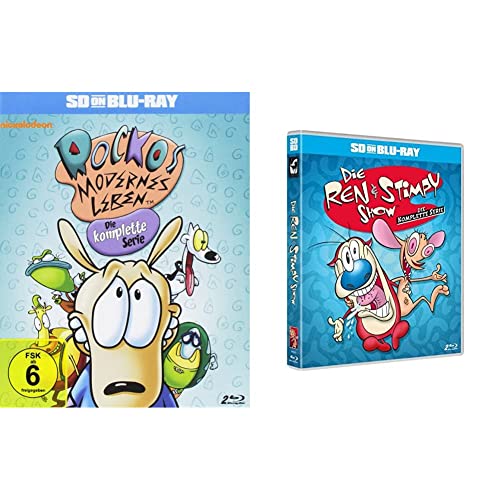 Rockos Modernes Leben - Die komplette Serie (SD on Blu-ray) & Die Ren & Stimpy Show - Die komplette Serie (SD on Blu-ray) von AL!VE AG