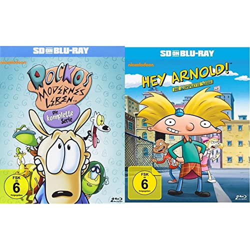 Rockos Modernes Leben - Die komplette Serie (SD on Blu-ray) & Hey Arnold! - Die komplette Serie (SD on Blu-ray) von AL!VE AG