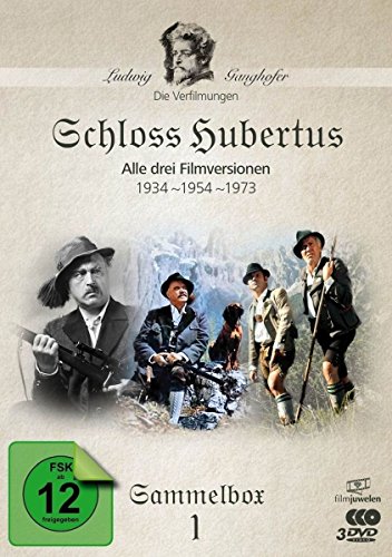 Schloss Hubertus (1934, 1954, 1973) - Die Ganghofer Verfilmungen - Sammelbox 1 (Filmjuwelen) [3 DVDs] von AL!VE AG