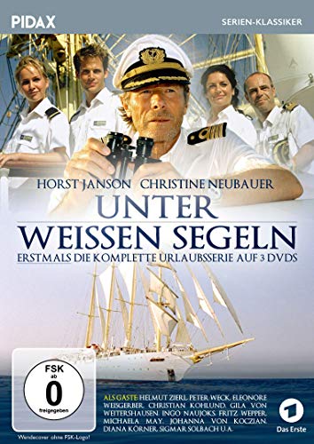 Unter weißen Segeln / Die komplette 6-teilige Urlaubsserie mit Starbesetzung (Pidax Serien-Klassiker) [3 DVDs] von AL!VE AG