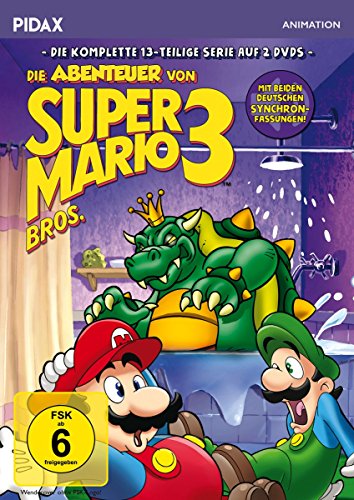 Die Abenteuer von Super Mario Bros. 3 / Die komplette 13-teilige Serie mit dem berühmtesten Videospiel-Duo der Welt (Pidax Animation) [2 DVDs] von AL!VE Ag