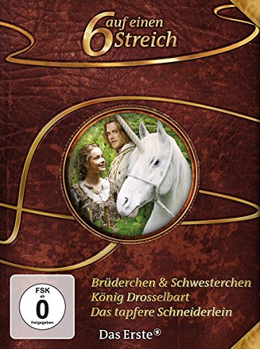 6 auf einen Streich - Märchen-Box Vol. 1: Brüderchen & Schwesterchen/König Drosselbart/Das tapfere Schneiderlein [3 DVDs] von AL!VE