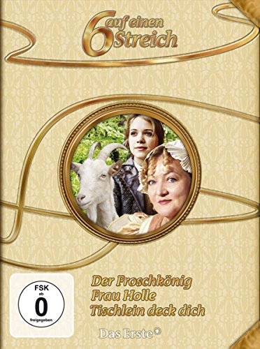 6 auf einen Streich - Märchen-Box Vol. 2: Der Froschkönig/Frau Holle/Tischlein deck dich [3 DVDs] von AL!VE