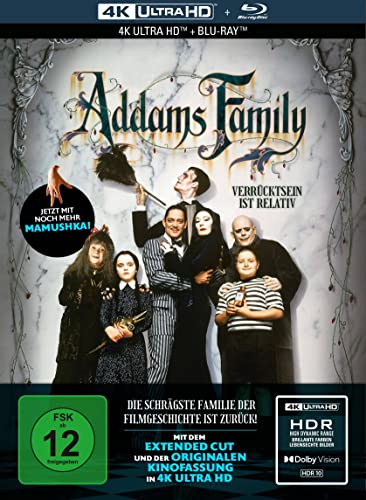 Addams Family - 2-Disc Limited Collector's Edition im Mediabook (4K Ultra HD) (+ Blu-ray) von Capelight Pictures