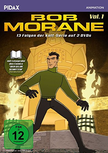 Bob Morane, Vol. 1 / 13 Folgen der beliebten Zeichentrickserie nach der Romanreihe von Henri Vernes + Booklet (Pidax Animation) [2 DVDs] von AL!VE