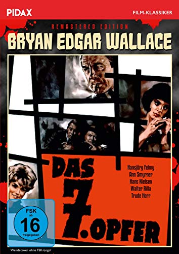 Bryan Edgar Wallace: Das 7. Opfer - Remastered Edition / Spannender Gruselkrimi mit Starbesetzung + Bonusmaterial (Pidax Film-Klassiker) von AL!VE