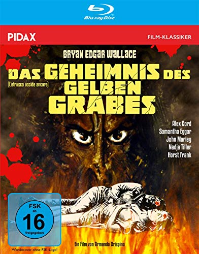 Bryan Edgar Wallace: Das Geheimnis des gelben Grabes - Remastered Edition / Spannender Gruselkrimi mit Starbesetzung + Bonusmaterial (Pidax Film-Klassiker) [Blu-ray] von AL!VE