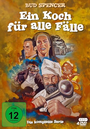 Bud Spencer – Ein Koch für alle Fälle - Die komplette Serie (Alle 12 Folgen) (Fernsehjuwelen) [4 DVDs] von AL!VE