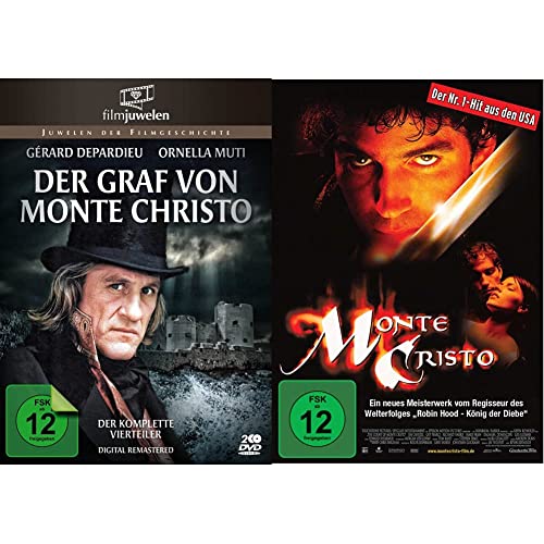Der Graf von Monte Christo (1-4) - Der komplette Vierteiler (Fernsehjuwelen) [2 DVDs] & Monte Cristo von AL!VE