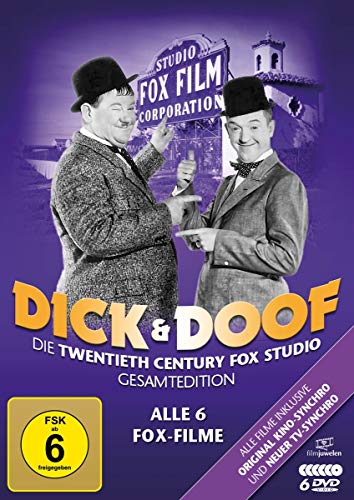 Dick und Doof - Die Fox-Studio-Gesamtedition (Alle 6 Fox-Filme) (Filmjuwelen) [6 DVDs] von AL!VE