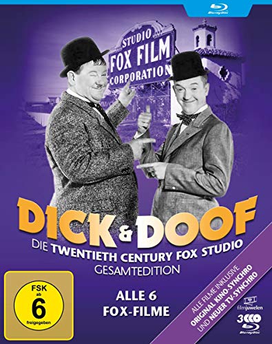 Dick und Doof - Die Fox-Studio-Gesamtedition (Alle 6 Fox-Filme) (Filmjuwelen) [Blu-ray] von AL!VE